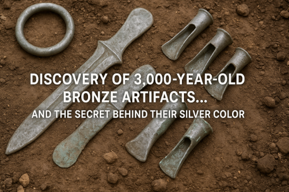 Discovery of 3,000-Year-Old Bronze Artifacts… and the Secret Behind Their Silver Color